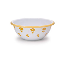 Load image into Gallery viewer, 160-17FLW-BLU Max Humphrey x CCH Flower Enamelware 20 oz Cereal Bowl