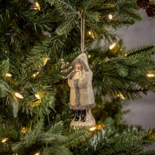 Load image into Gallery viewer, 114-357 OATMEAL VELVET BELSNICKLE ORNAMENT