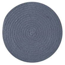Load image into Gallery viewer, 157-1113-001MR Essex Placemat Marine Blue