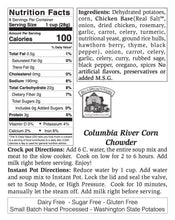 Load image into Gallery viewer, 46   Large Columbia River Corn Chowder Soup Mix