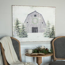 Load image into Gallery viewer, 1114-002 WINTER BARN SCENE