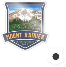Load image into Gallery viewer, 14-9 Magnet - Mount Rainier Badge