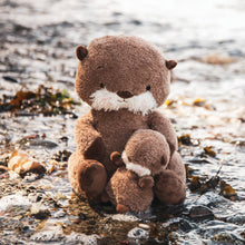 Load image into Gallery viewer, 66-236 Baby & Me Otter & Pup