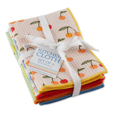Load image into Gallery viewer, 63-754374 You Do You Printed Waffle Dishcloth Set Of 4