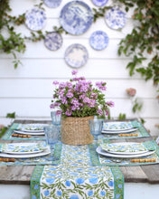 Load image into Gallery viewer, 208-1 Placemat Pomegranate Blue