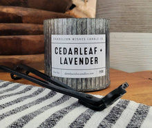 Load image into Gallery viewer, 107-1 12 oz. Rustic Galvanized Tin Candle