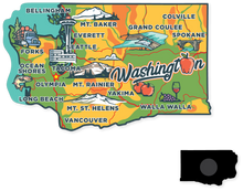 Load image into Gallery viewer, 14-10 Magnet - Washington Across America 2.0