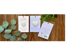 Load image into Gallery viewer, 209-40957 LCP Heart Stone Card You Are Love