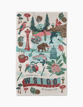 Load image into Gallery viewer, 53-9138 Greetings From Washington Tea Towel