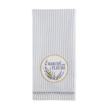 Load image into Gallery viewer, 63-755212 Flower Market Embellished Dishtowel