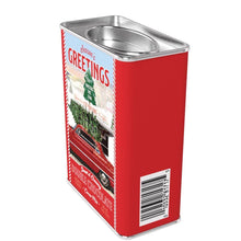 Load image into Gallery viewer, 201-8171058715 Season’s Greetings Red Car Double Chocolate Cocoa (8oz Tins)