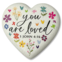 Load image into Gallery viewer, 209-40555 LCP Heart Stone Floral You Are Love