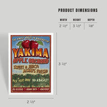 Load image into Gallery viewer, 51-6535 MAGNET Yakima, Washington, Apple Orchard