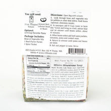 Load image into Gallery viewer, 46 Large Miner Minestrone Soup Mix