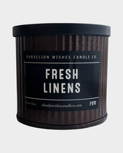 Load image into Gallery viewer, 107-3   NEW Rustic Corrugated Bronze Tin with Black Lid