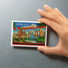 Load image into Gallery viewer, 51-624 MAGNET Greetings from Washington Evergreen State