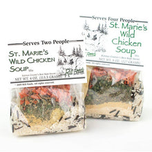 Load image into Gallery viewer, 46 Large St. Marie's Wild Rice and Chicken Soup Mix