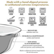 Load image into Gallery viewer, 160-19 Golden Rabbit Enamelware Swirl Sauce Pan