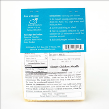 Load image into Gallery viewer, 46   Large Sisters Chicken Noodle Soup Mix