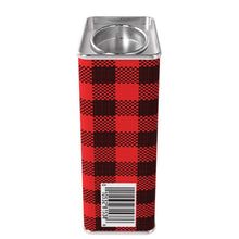 Load image into Gallery viewer, 201-81538715 Season's Greetings Red Plaid Chocolate Hot Cocoa (8oz Tins)