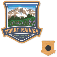 Load image into Gallery viewer, 14-9 Magnet - Mount Rainier Badge