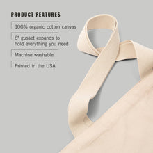 Load image into Gallery viewer, 51-5633 ORGANIC TOTE BAG Yakima, Washington, Apple Orchard
