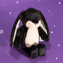 Load image into Gallery viewer, 66-2130 Wee 8" Floppy Nibble Bunny - Black