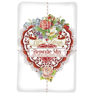 21-5 Valentines Card Brownie Mix