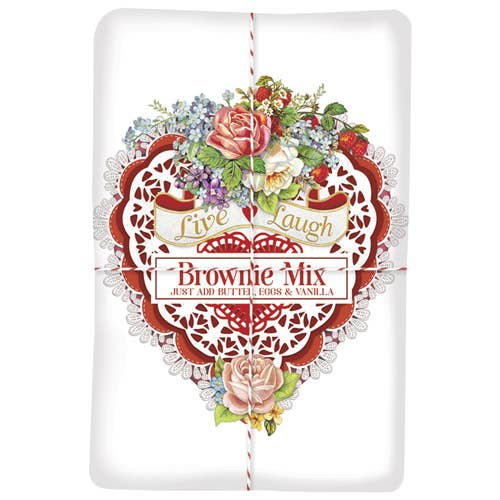 21-5 Valentines Card Brownie Mix