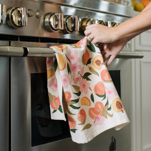 Load image into Gallery viewer, 366-6 Peach Blossom Tea Towel
