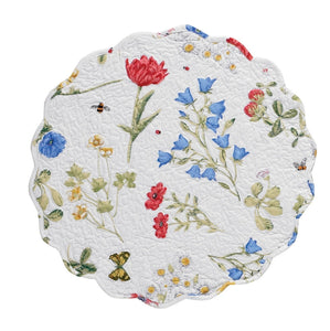 157-135-01X Wildflower Placemat-Round