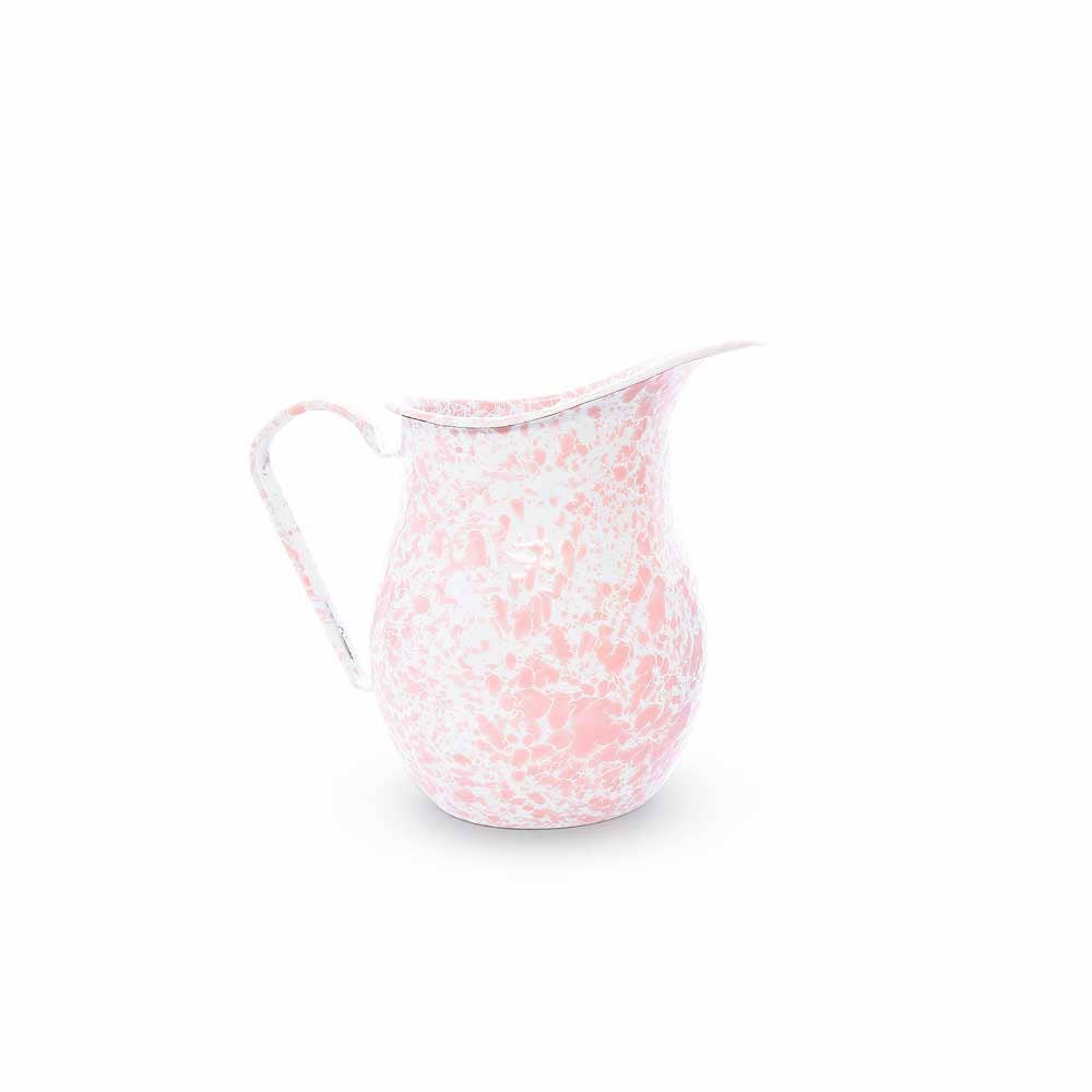 160-27 Splatter Enamelware Large Pitcher
