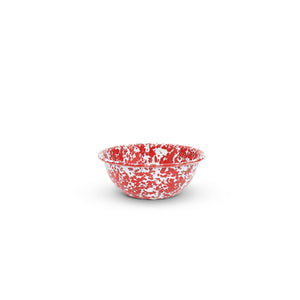 160-17  Splatter Enamelware 20 oz Cereal Bowl