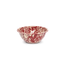 Load image into Gallery viewer, 160-18   Splatter Enamelware Small Serving Bowl
