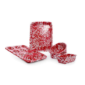 160-56   Splatter Enamelware Kid's First Bake Set