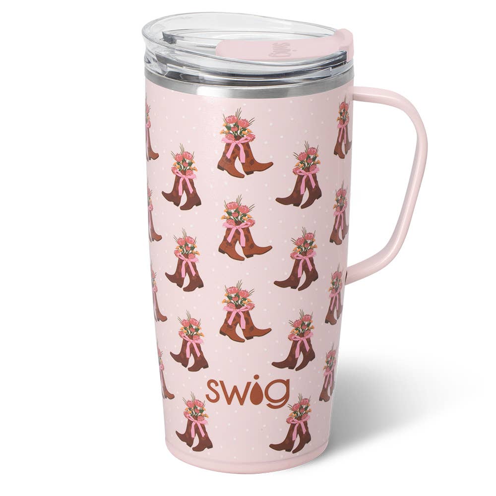 8-3387 Cowgirl Coquette Travel Mug (22oz)
