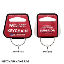 Load image into Gallery viewer, 14-5 Keychain - Vintage Classic Car Badge
