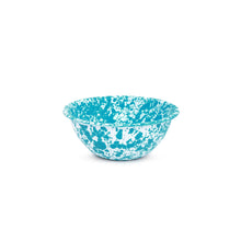 Load image into Gallery viewer, 160-18   Splatter Enamelware Small Serving Bowl
