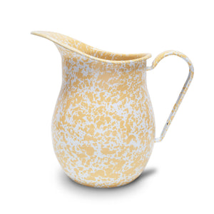 160-27 Splatter Enamelware Large Pitcher