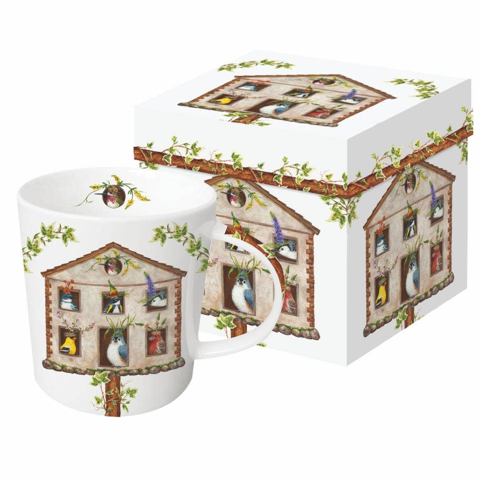 48-6 MUG IN GIFT BOX- HOUSE PARTY