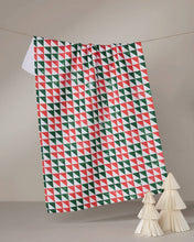 Load image into Gallery viewer, 53-6463  Christmas Evergreen Tea Towel
