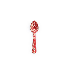 Load image into Gallery viewer, 160-49D Splatter Enamelware Small Spoon

