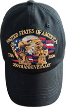 Load image into Gallery viewer, 55-4476 United States - 250th Anniversary Black Hat
