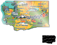 Load image into Gallery viewer, 14-10 Magnet - Washington Across America 2.0
