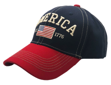 Load image into Gallery viewer, 55-0883 America 1776 Freedom Hat

