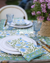 Load image into Gallery viewer, 208-4 Napkin Pomegranate Blue
