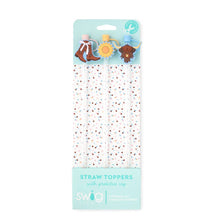 Load image into Gallery viewer, 8-6814 Cowgirl Coquette Straw Topper Set
