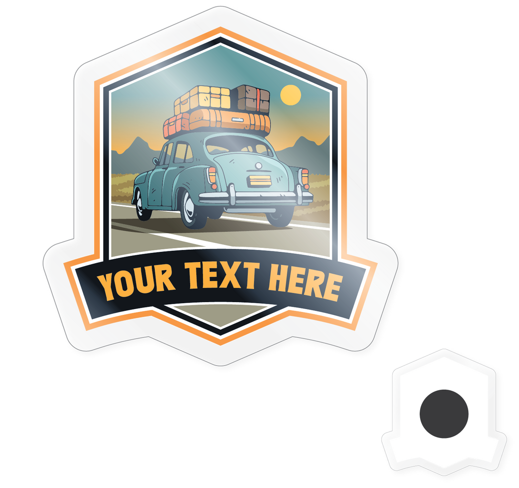 14-7 Magnet - Yakima, Washington Road Trip Travel Badge Magnet