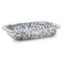 Load image into Gallery viewer, 160-78CB Golden Rabbit Enamelware Swirl Baking Pan
