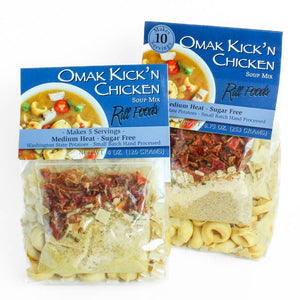 46   Large Omak Kick'n Chicken Soup Mix